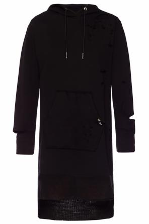 Sweatshirt dress with holes, zdjęcie 1 Sweatshirt dress with holes od Diesel